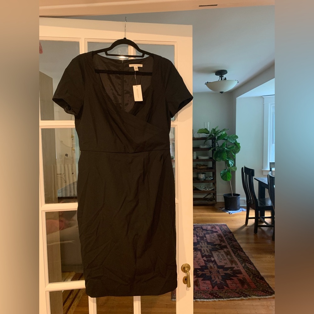 NWT Banana Republic - Black Sheath Dress - 12